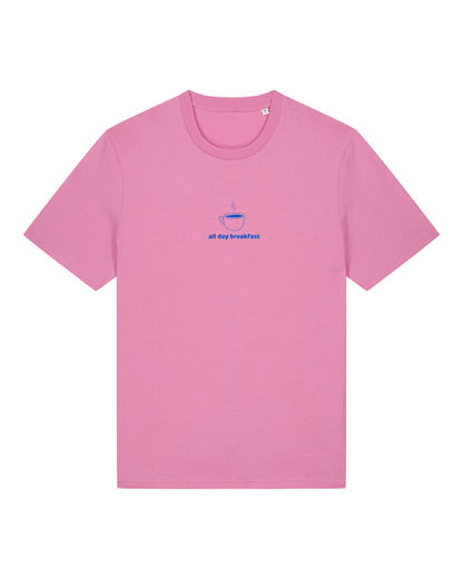 The All Day Breakfast Pink T-Shirt