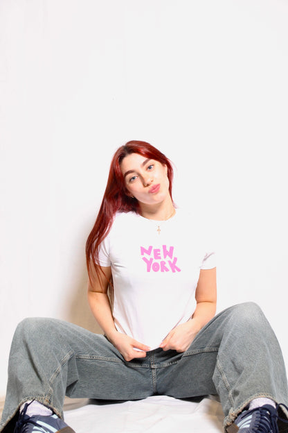 SALE ⭐️ New York Baby Tee